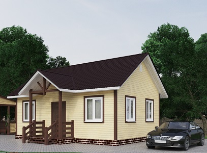 Купить дом 8 на 8 в Усолье-Сибирском цена от 839241 руб