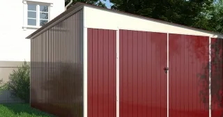 Сарай из труб в Усолье-Сибирском от 41444 рублей - строительство сараев из труб и профнастила