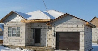 Одноэтажные дома из пеноблоков под ключ в Усолье-Сибирском - от 134693 рублей